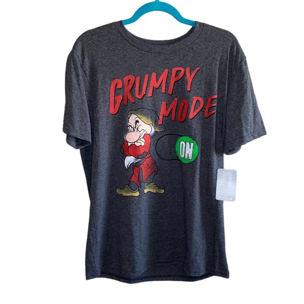 NWT Disney Grumpy "Grumpy Mode On" Graphic Tee Medium